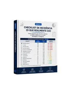 Checklist de Incidência (O que Realmente Cai)